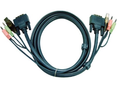 ATEN 2L-7D05U - Video- / USB-