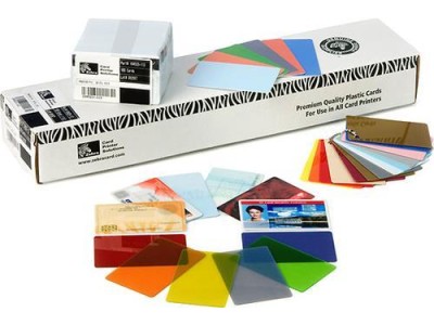 Zebra Color - PVC Karte -