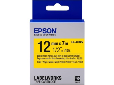 Epson LK-4YBVN - Vinyl - Schwarz