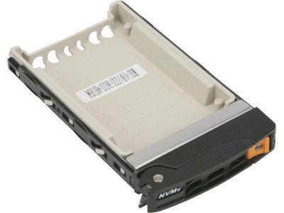 Supermicro - Festplattenfach - Schwarz, orange