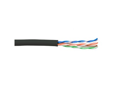 ACT CAT5E U/UTP stranded patch black