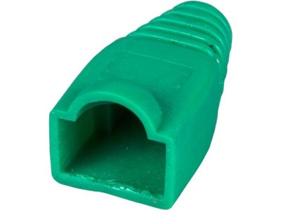 EFB-Elektronik Knickschutztülle RJ45 grün, mit Rastnasenschutz