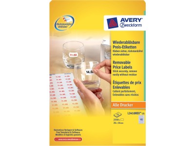 Avery Zweckform L3410REV - Preisschildetiketten -