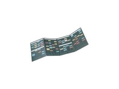 Nobo T-Karten-Planung - 2-teilige Mini-Planer-Mappe -