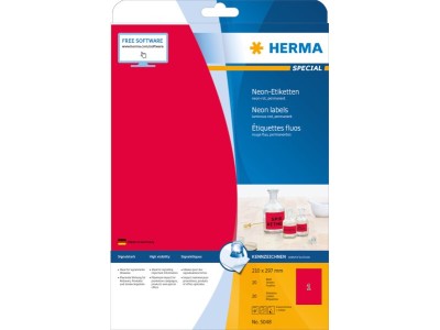 HERMA Special - Permanent selbstklebende, matte