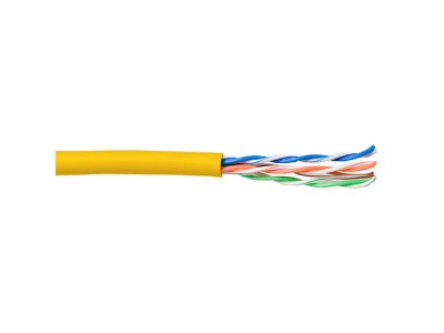 ACT CAT5E U/UTP stranded patch yellow100