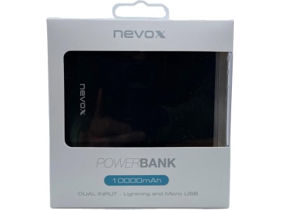 POWERBANK 10.000 mAh Dual schwarz