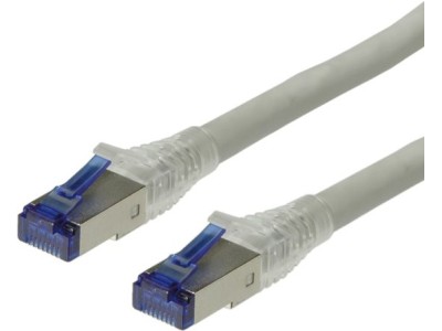 VALUE S/FTP-(PiMF-)Patchkabel Kat.6A, Massivdraht, LSOH