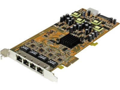 StarTech.com 4 Port Gigabit PoE