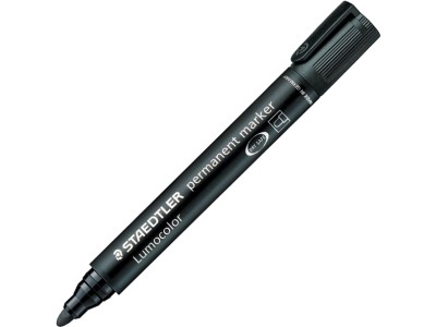 STAEDTLER Lumocolor Permanent-Marker 352, schwarz Strichstärke:
