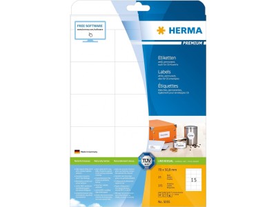 HERMA Premium - Permanent self-adhesive matte