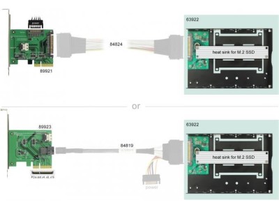 DeLOCK - Speichereinschubadapter - 3.5