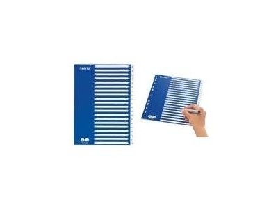 LEITZ Kunststoff-Register, A-Z, A4, 21-teilig, PP