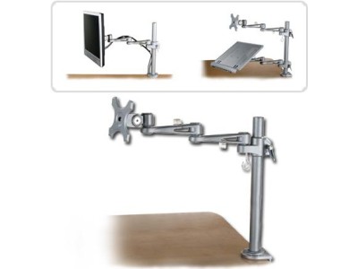 Lindy Adjustable LCD Arm - Montagekomponente