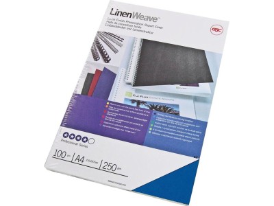 GBC Einbanddeckel LinenWeave, DIN A4, 250