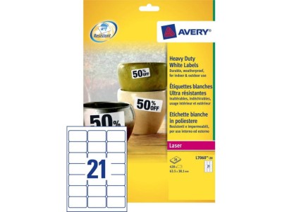 Avery Heavy Duty Laser Labels -
