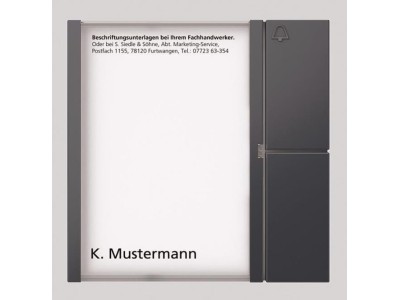 Tastenmodul TM 612-1 AG anthrazitgrau (210004997-00)
