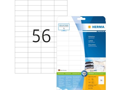 HERMA Premium - Permanent self-adhesive matte