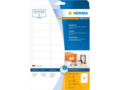 HERMA Special - Permanent selbstklebende, matte