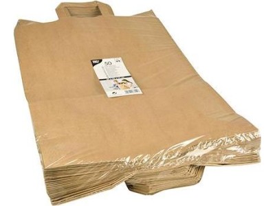 PAPSTAR Papier-Tragetasche, 320 x 170 x