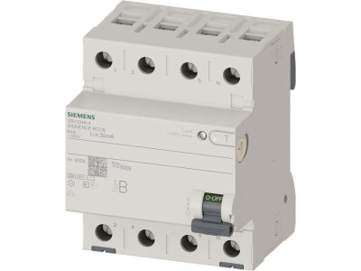 Siemens 5SV33464 FI-Schutzschalter 4polig 63 A