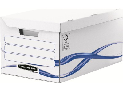 Fellowes BANKERS BOX Basic Archiv-Klappdeckelbox Maxi