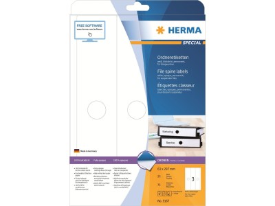HERMA Special - Permanent self-adhesive matte
