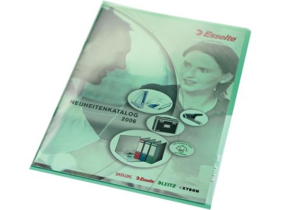 LEITZ Sichthülle Premium, A4, PVC, grün