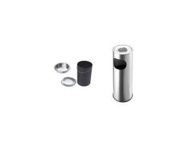 Helit Standascher, rund, silber, Durchmesser: 340