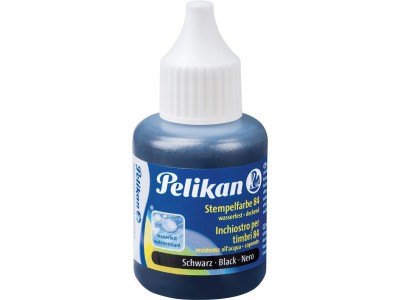 Pelikan Stempelfarbe 84, wasserfest, schwarz, 30