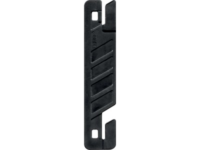 LEITZ Deckleiste für Flexofil Schlauchheftung, schwarz