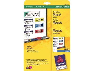 Avery Printable Magnets - Magnetische Etiketten