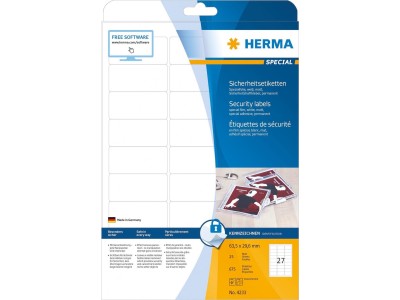 HERMA Special - Permanent selbstklebende, matte