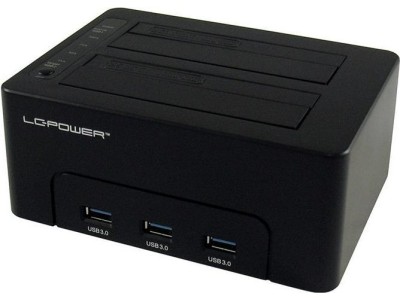 LC Power LC-DOCK-U3-HUB - HDD-Dockingstation mit