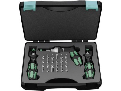 Wera Werkstatt Drehmoment-Schraubendreher-Set 27teilig 7440/41/42 0