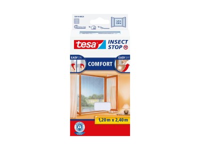 Tesa Fliegengitter COMFORT für bodentiefe Fenster