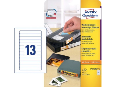 Avery - Etiketten - weiß -