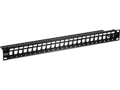 TRENDnet TC-KP24S - Patchpanel (Blindblech) -