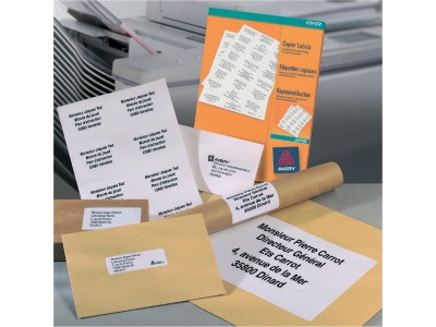 Avery - Permanente, selbstklebende Papieretiketten -