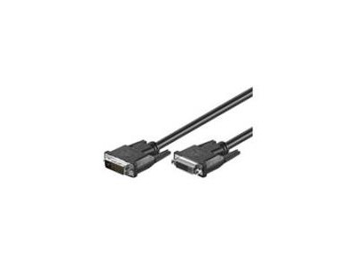 Wentronic Goobay DVI-D FullHD Verlängerungskabel Dual