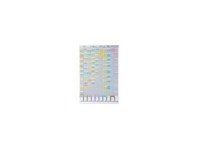 NOBO Planer-Set - T-Kartentafel, 10 T-Kartenträger