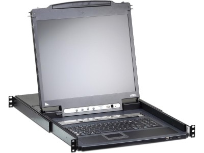 ATEN Slideaway CL5708IM - KVM-Konsole mit