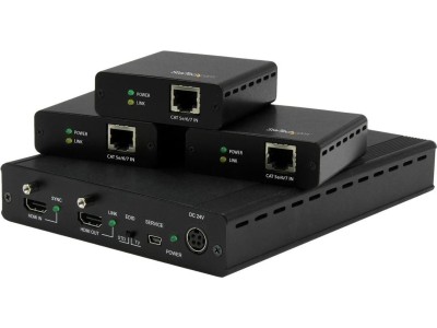 StarTech.com 3-Port HDBaseT Extender Kit