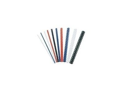 Fellowes Plastik-Binderücken, schwarz, 8 mm, für