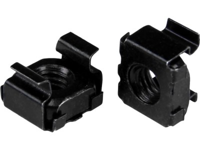 StarTech.com M6 Käfigmutter - Schwarz