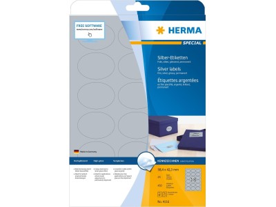 HERMA SuperPrint LaserCopy - Selbstklebende Folienetiketten