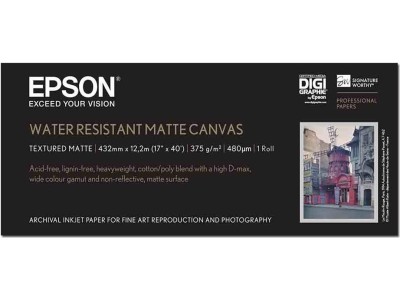 Epson - Wasserbeständige Leinwand, matt -