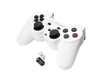 Esperanza EGG108W Gaming Controller Black, White