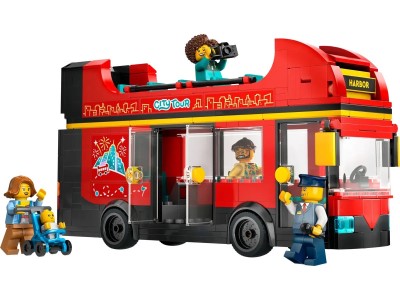 LEGO CITY 60407 Red Double-Decker Sightseeing