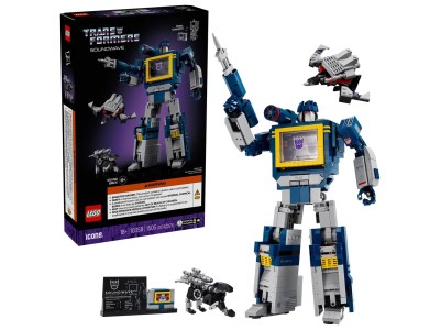 LEGO ICONS 10358 Transformers: Soundwave